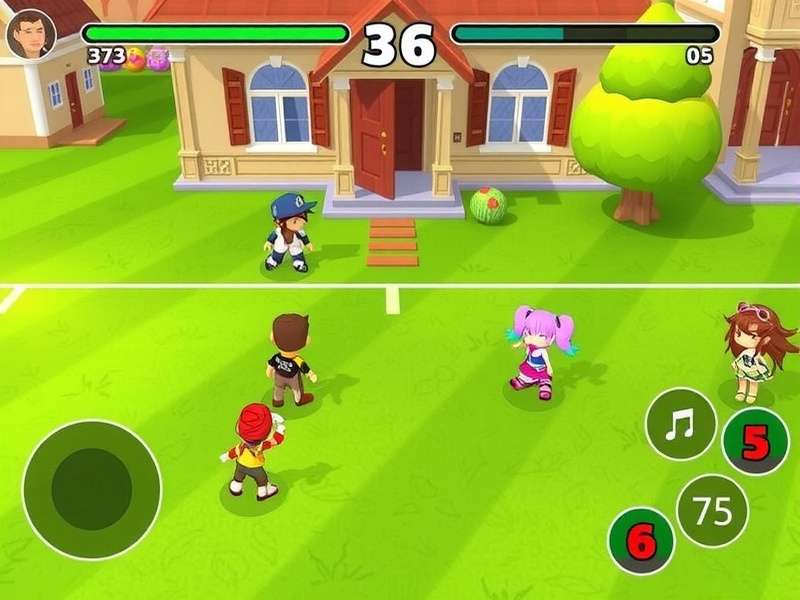 Suburb Smash Spectacle Gameplay Screenshot